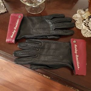 Harley Davidson ladies leather gloves